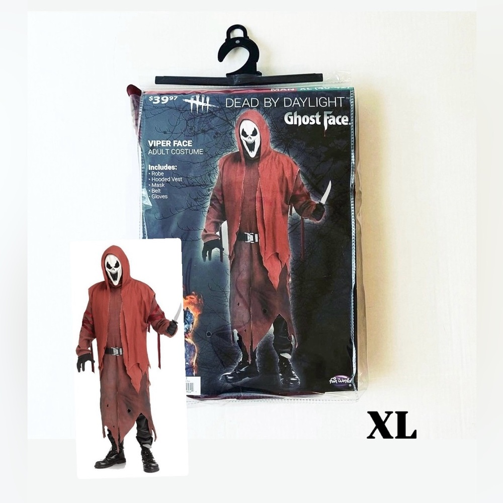 Dead by Daylight Viper Costume Men’s Size XL